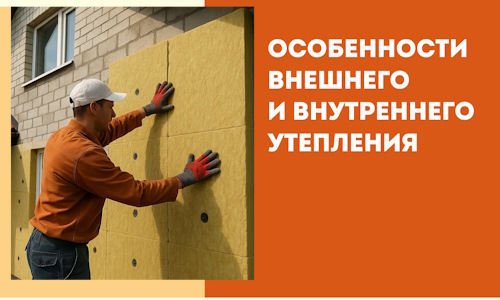 Какие особенности внешнего и внутреннего утепления в Амурске