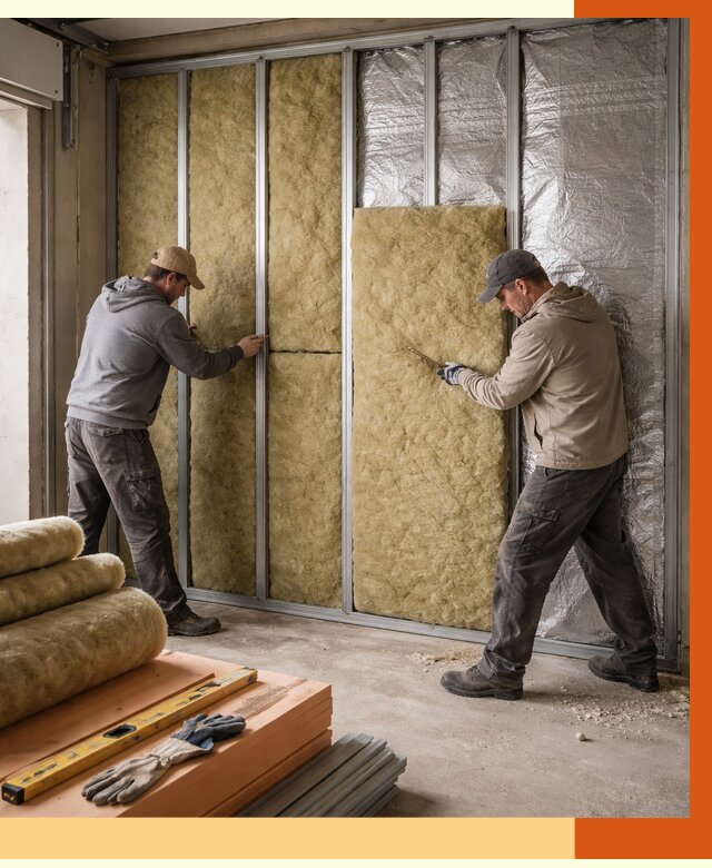 Утепление гаража изнутри в Амурске от 7749 руб/м2 — работы и цена | ТепломастерМрс