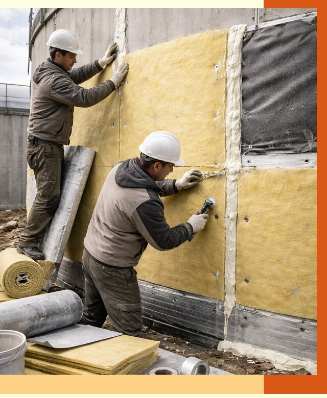 Утепление резервуара в Амурске от 28413 руб/м2 — монтаж ППУ и комплекс под ключ | ТепломастерМрс